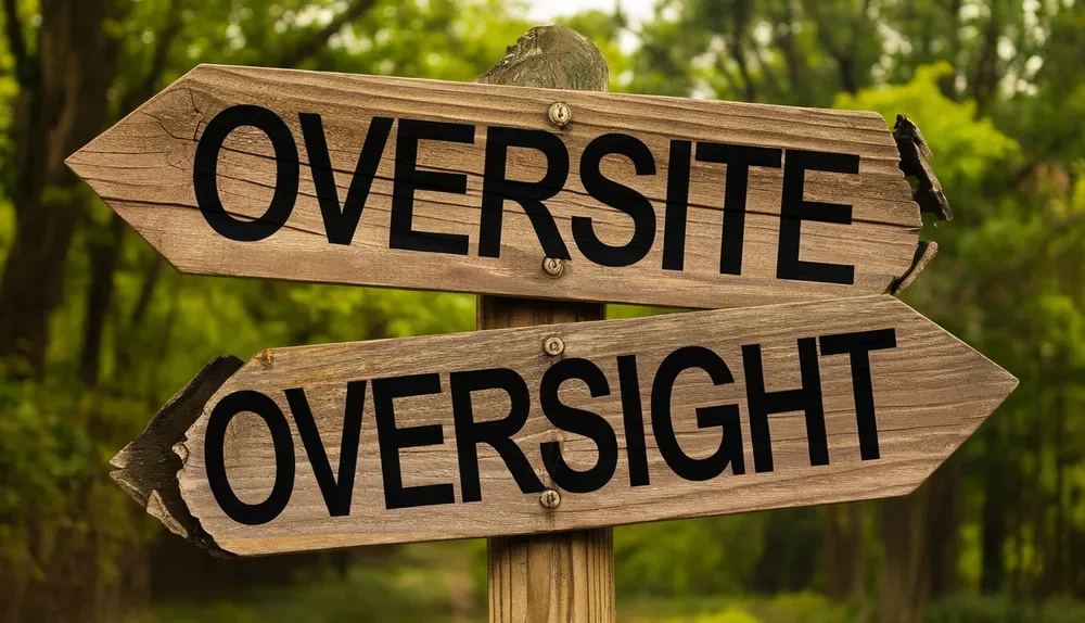 Oversite vs Oversight