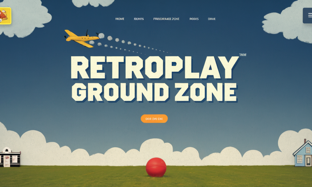 RetroPlaygroundZone.com Home Page