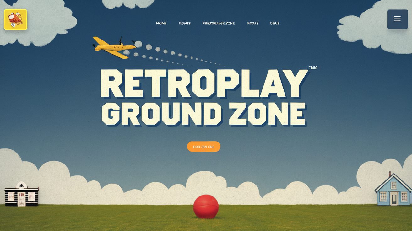 RetroPlaygroundZone.com Home Page